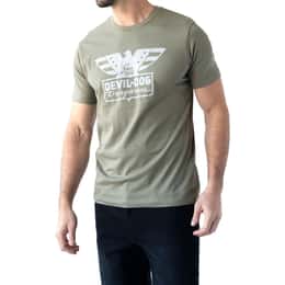 Devil-Dog Dungarees Men's Eagle Short Sleeve T Shirt