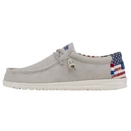 Hey Dude Men's Wally Patriotic Casual Shoes