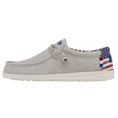 Hey Dude Men's Wally Patriotic Casual Shoes alt image view 0