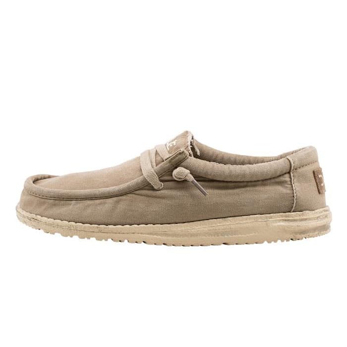 dude wally washed shoes