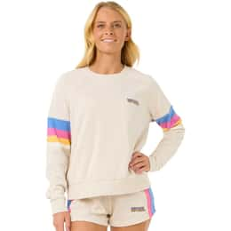 Rip Curl Women's Las Dalias Raglan Crew Sweatshirt