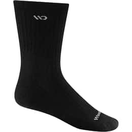 Wide Open Men's Solid Cushioned No Show Socks