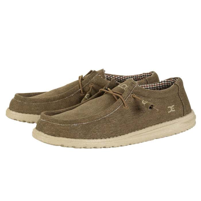 Hey Dude Men's Wally Canvas Casual Shoes