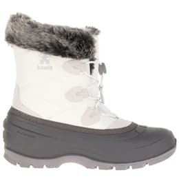 Kamik Women's Momentum Waterproof Winter Boots NK2179 White 
