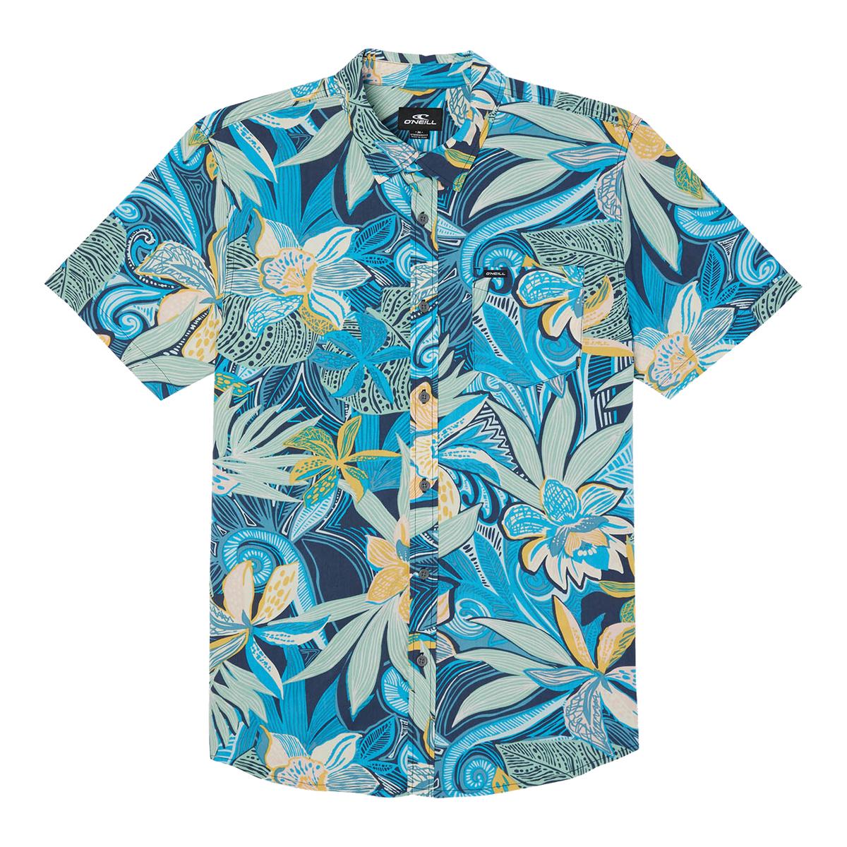 ONeill Mens Oasis Eco Short Sleeve Modern Shirt - Sun & Ski Sports