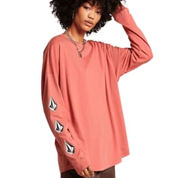Volcom Women's Iconic Stone Long Sleeve T Shirt