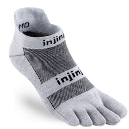 Injinji Men's Run Lightweight No Show Toe Socks