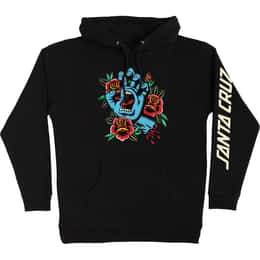 Santa Cruz Men's Screaming Flash Front Hoodie