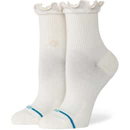 Stance Women's Ruffle Icon Quarter Socks