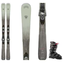 Rossignol Women's Experience W 76 Snow Skis + XP10 Bindings + Pure 70 Ski Boots Package '24