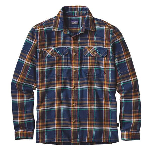 Patagonia Men's Fjord Long Sleeve Flannel Shirt - Sun & Ski Sports