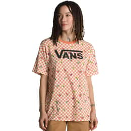 Vans Women's Fruit Checkerboard Oversized T Shirt