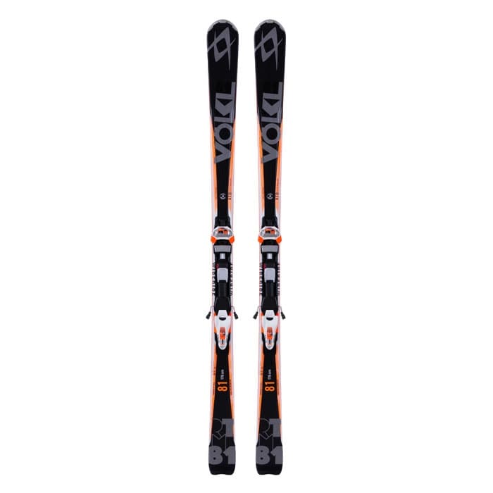 Volkl Men's Rtm 81 All Mountain Skis With Ipt Wideride 12.0 Bindings 