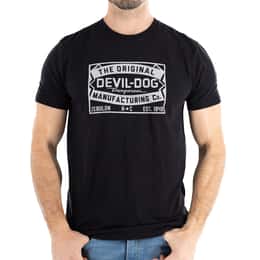 Devil-Dog Dungarees Men's Patch Short Sleeve T Shirt