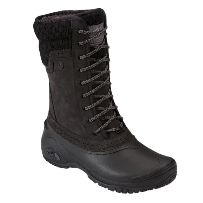 north face shellista temperature rating