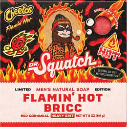 Dr Squatch Flamin' Hot Bricc Bar Soap