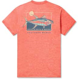 Southern Marsh Men's FieldTec Atun De Sol Heathered T Shirt