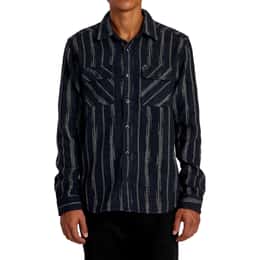 RVCA Men's Blanket LS Shirt