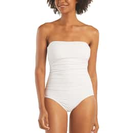 Helen Jon Women's Classic Bandeau One Piece Swimsuit