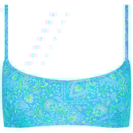 Kulani Kinis Women's Invisible Underwire Crop Bikini Top