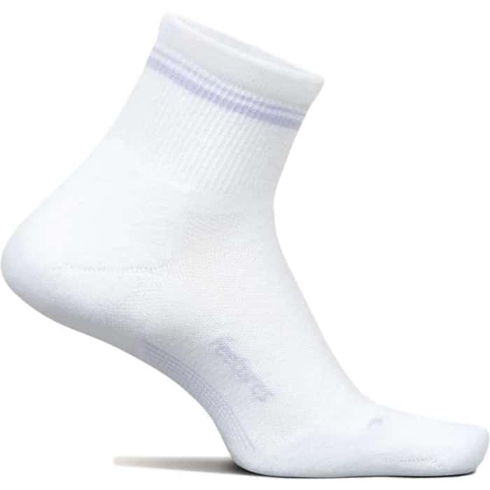 Feetures Elite Max Cushion Quarter LE Stripe Socks - Sun & Ski Sports