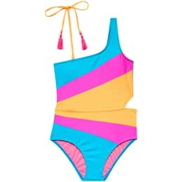 Beach Lingo Girls' Rays For Days One Piece Swimsuit