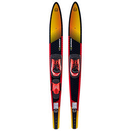 HO Sports Burner Combo Water Skis with Blaze Bindings '22