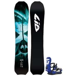 The Lib Tech Men's Orca Snowboard + Union Men's Strata Snowboard Bindings '24