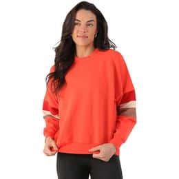 Glyder Women's Vintage Oversized Crew Sweatshirt
