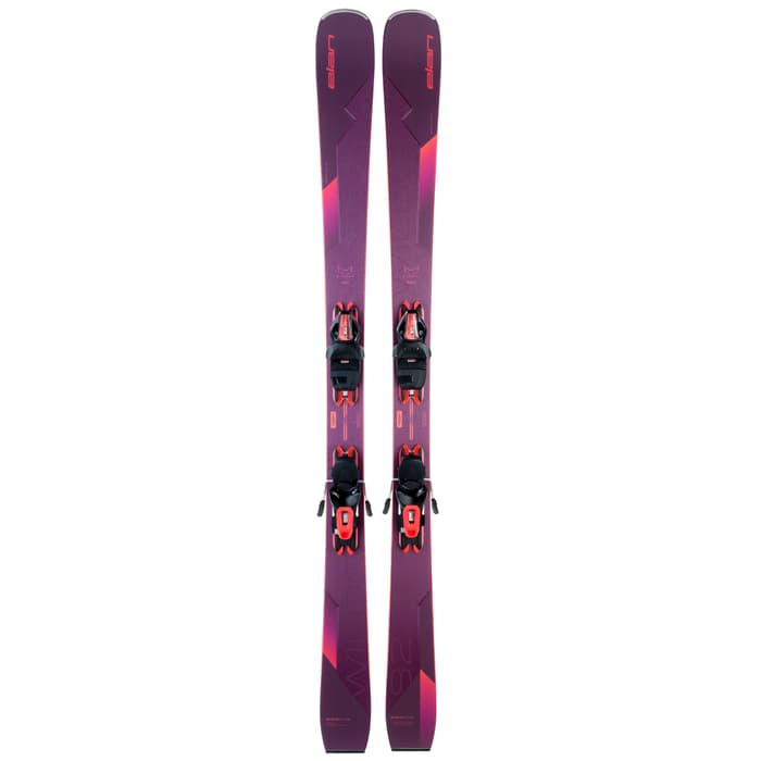 Elan Women&#39;s Wildcat 82 C Skis With ELW 9.0
