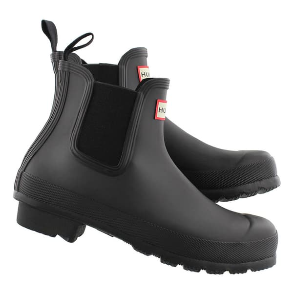 hunter chelsea rain boots womens