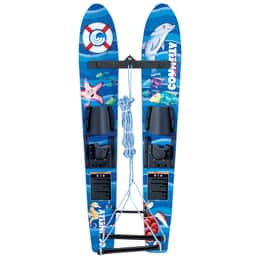 Connelly Cadet Combo Water Skis with Child Slide-Type Adjustable Bindings '23