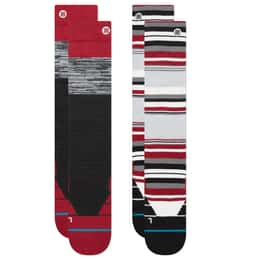 Stance Men's Poly Snow OTC 2-Pack Ski Socks