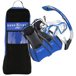 Aqua Lung Sport Trooper LX Silicone Snorkel Set