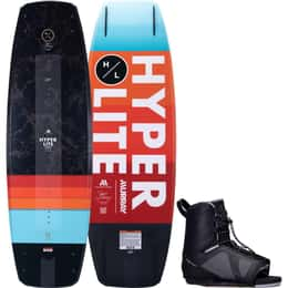 Hyperlite Men's Murray Pro Wakesurf Board with Team OT Bindings Package '24