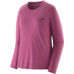 Patagonia Women's Capilene Cool Trail Stratapeaks Long Sleeve T Shirt