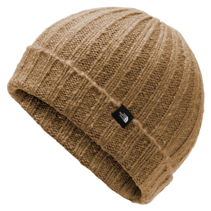 flax north face beanie
