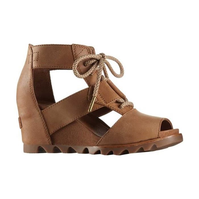 sorel lace up sandals