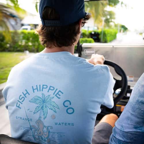 Fish Hippie Men's 8 Ways T Shirt alt image view 2