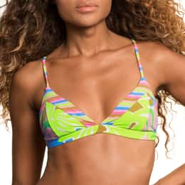 MAAJI Coral Lava Reversible Bralette Bikini Top - Reversible