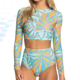 ROXY Women's Pro Nose Ride Crop Lycras Rashguard