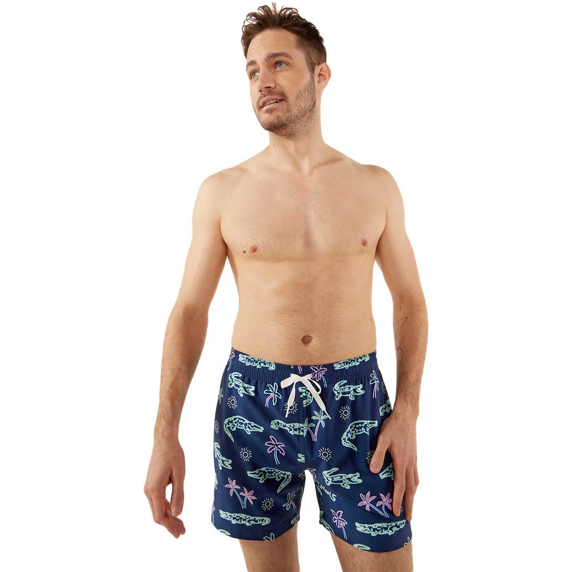 "Chubbies Men's The Neon Glades 55 Classic Lined Swim Trunks"