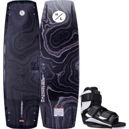 Hyperlite Men's Cryptic Wakesboard Package with Formula 7-10 Bindings