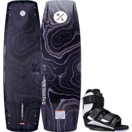 Hyperlite Men's Cryptic Wakesboard Package with Formula 7-10 Bindings '24