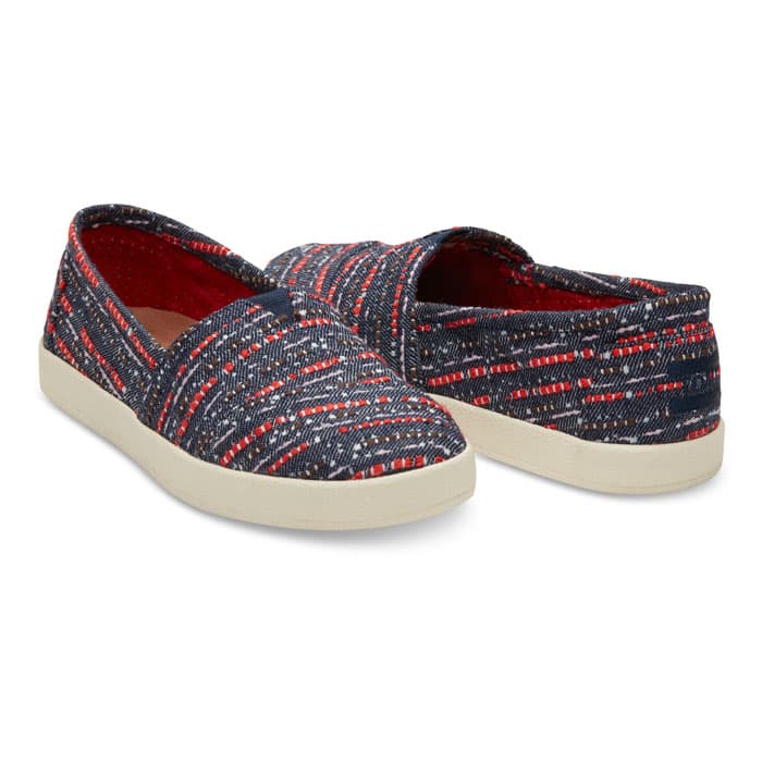 toms gold avalon flat shoes