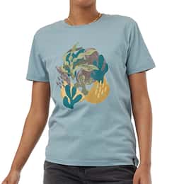 tentree Women's Painterly Kelp T Shirt