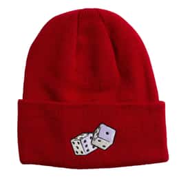 Coal Men's Crave Food and Drink Patch Acrylic Cuff Beanie