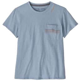 Patagonia Women's Ridge Rise Stripe Pocket Responsibili-Tee® T Shirt