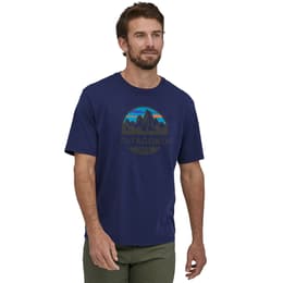 Patagonia Men's Fitz Roy Scope Organic Cotton T Shirt