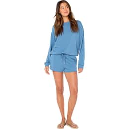 ROXY Women's Surfing by Moonlight Crewneck Sweater